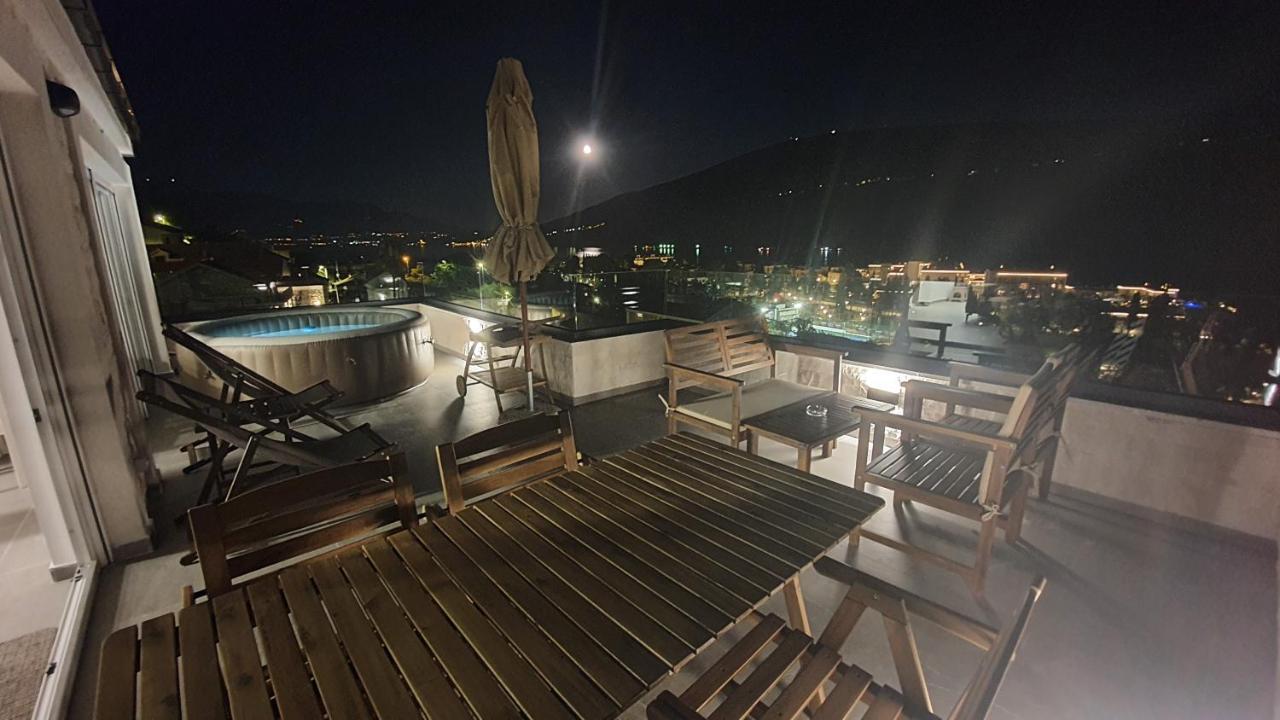 Porto Vista Penthouse Kumbor Apartman Kültér fotó